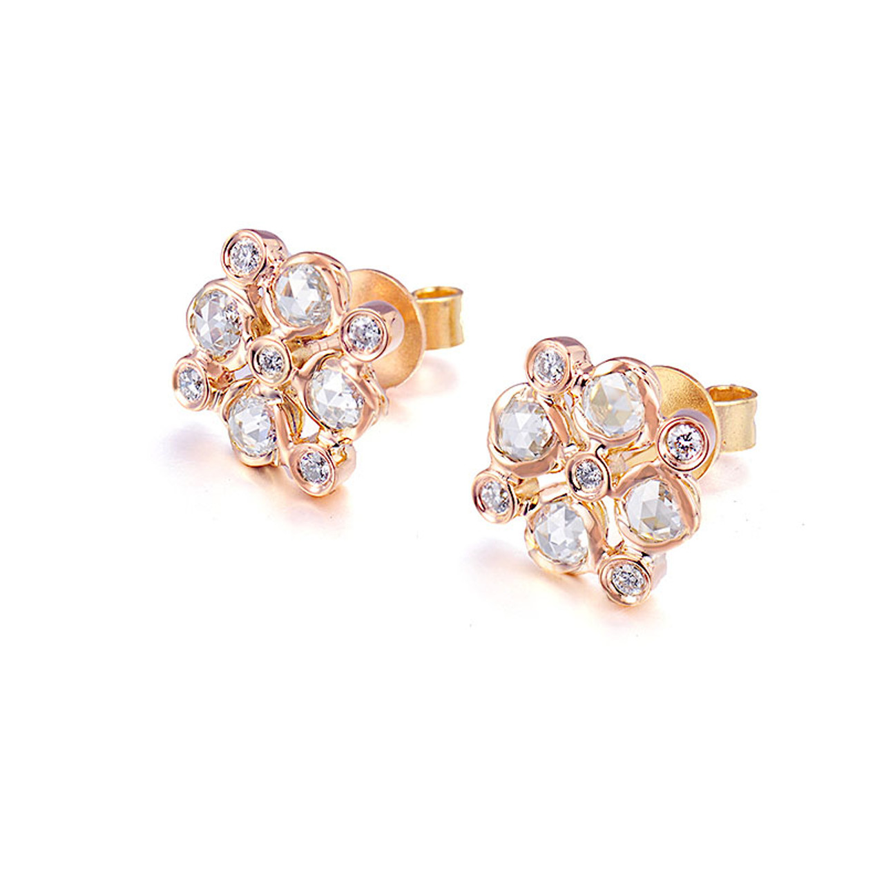 Diamond Earring at Rs 37359/pair | हीरे की बाली in Mumbai | ID: 19409613997